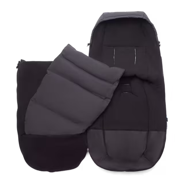 Bugaboo performance winter footmuff MIDNIGHT BLACK - Main Image Slide 4 of 6