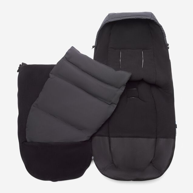 Bugaboo performance winter footmuff MIDNIGHT BLACK - Main Image Slide 4 of 6