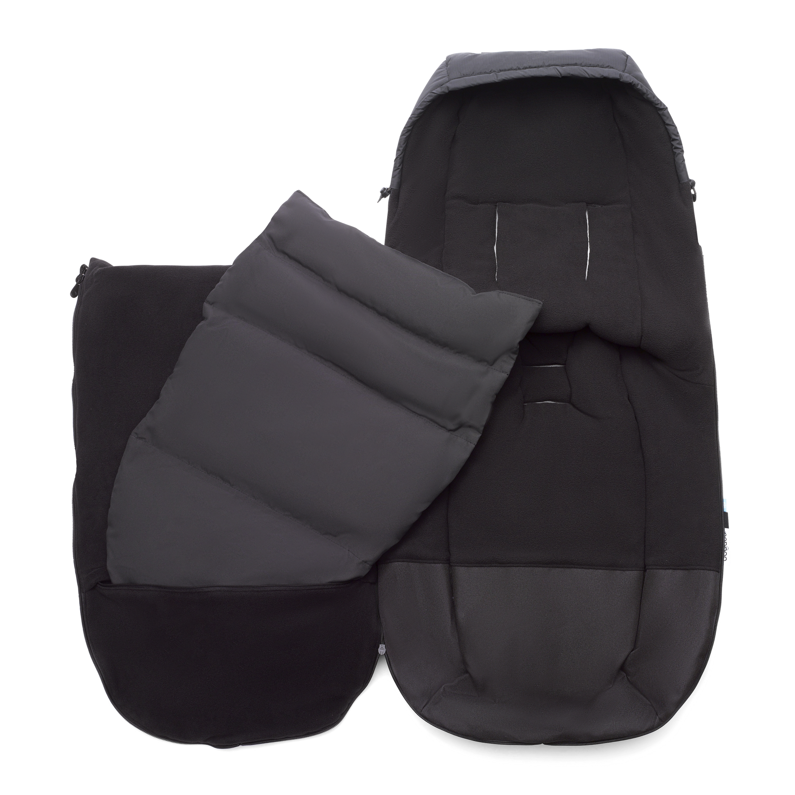 Bugaboo performance winter footmuff RW fabric NA MIDNIGHT BLACK - Thumbnail Slide 4 of 5