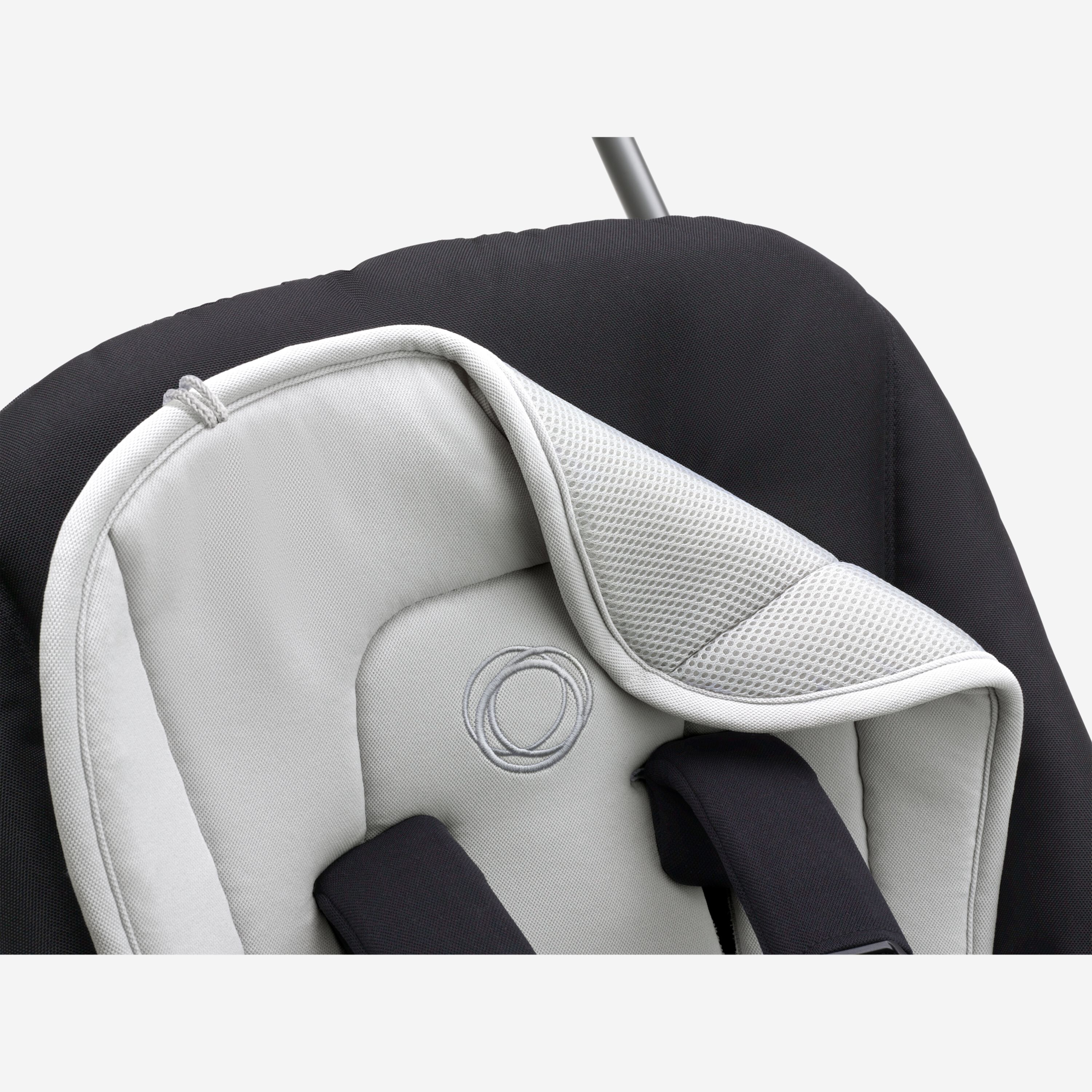 Bugaboo dual comfort seat liner RW fabric NA MISTY GREY - Main Modal Image Slide 3 of 4