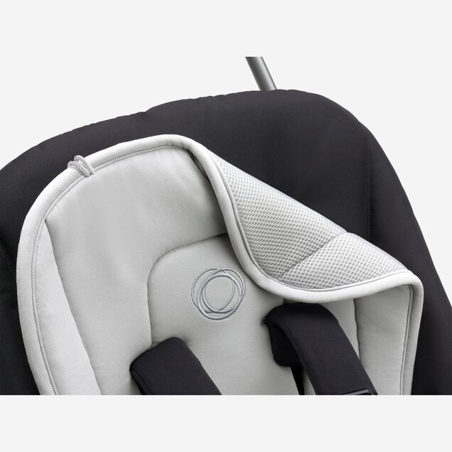Bugaboo dual comfort seat liner RW fabric NA MISTY GREY - Main Image Slide 3 of 4