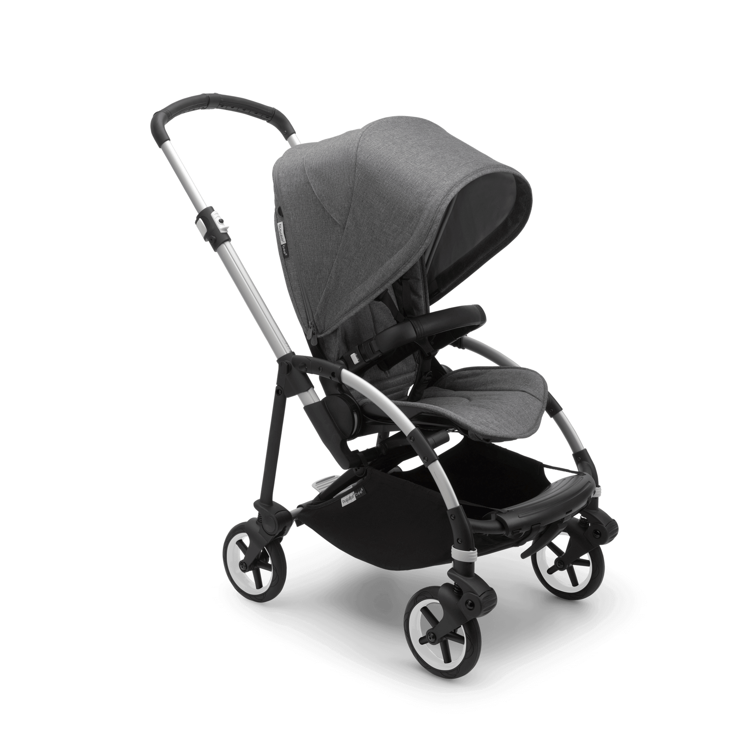 Refurbished Bugaboo Bee6 complete ALU/GREY-GREY MELANGE - Thumbnail Slide 2 of 3