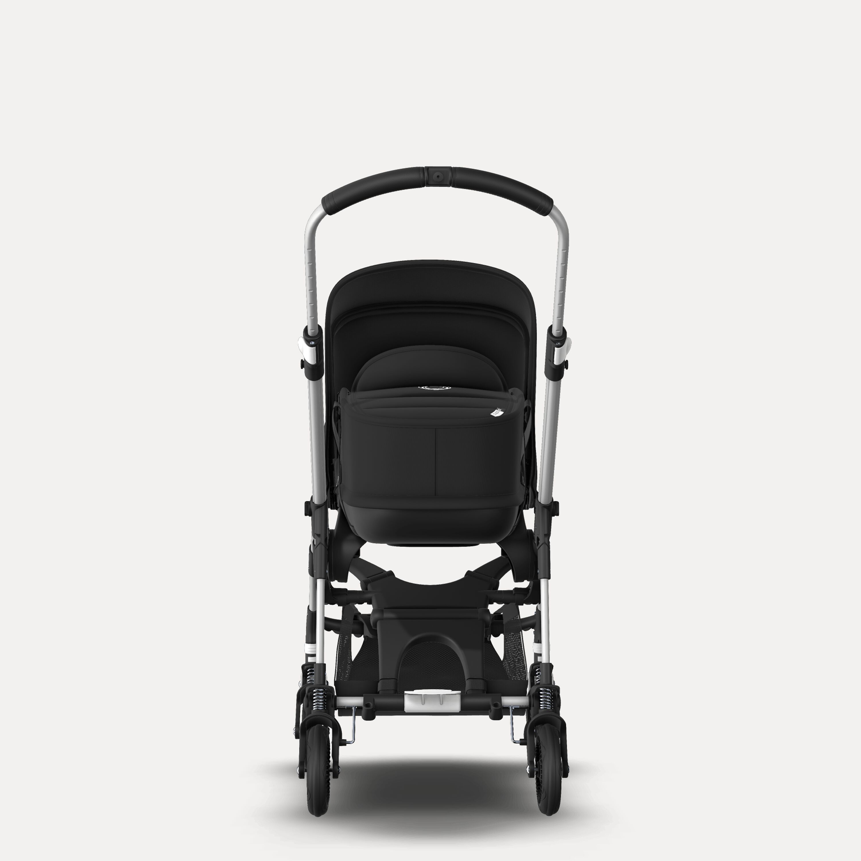 Bugaboo Bee 5 seat and bassinet stroller black sun canopy, black fabrics, aluminium base - Main Modal Image Slide 3 of 6