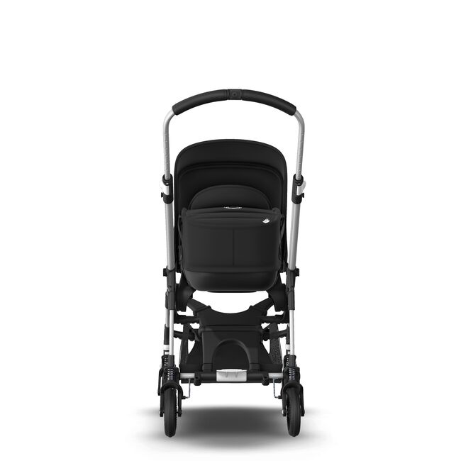 Bugaboo Bee 5 seat and bassinet stroller black sun canopy, black fabrics, aluminium base - Main Image Slide 3 of 6
