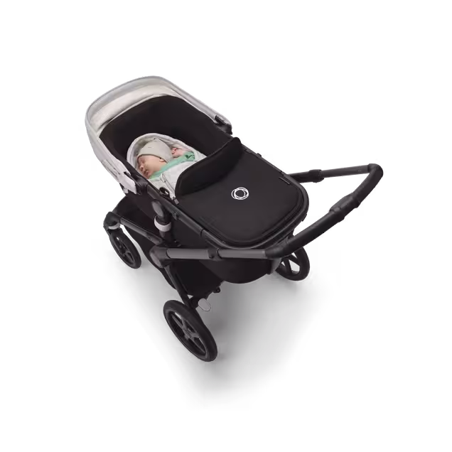 Refurbished Bugaboo newborn inlay LIGHT GREY MELANGE - Main Image Slide 9 of 11