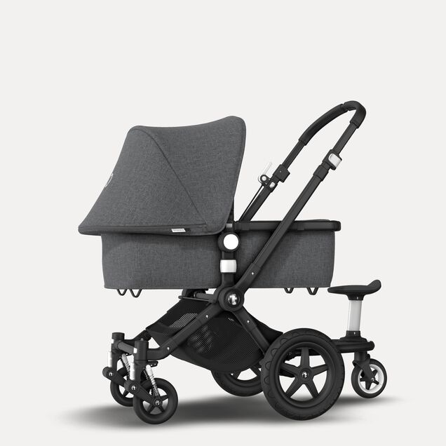 US - Cameleon3 plus + wheeled board classic Black grey melange - Main Image Slide 3 of 6