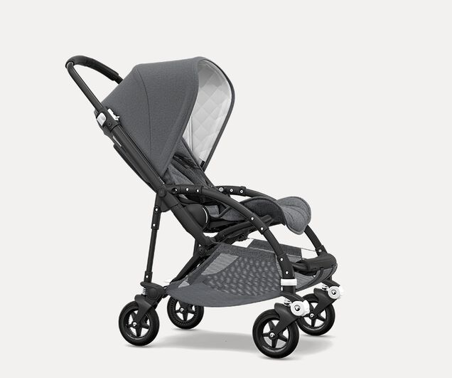 Bugaboo Bee5 Classic complete UK BLACK/GREY MELANGE - Main Image Slide 7 of 7