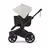 Bugaboo Donkey 6 2-in-1 stroller black base, heritage black fabrics, misty white sun canopy - Thumbnail Slide 4 of 9