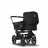 Bugaboo Donkey 3 Mono travel system black sun canopy, black fabrics, black base - Thumbnail Slide 3 of 16