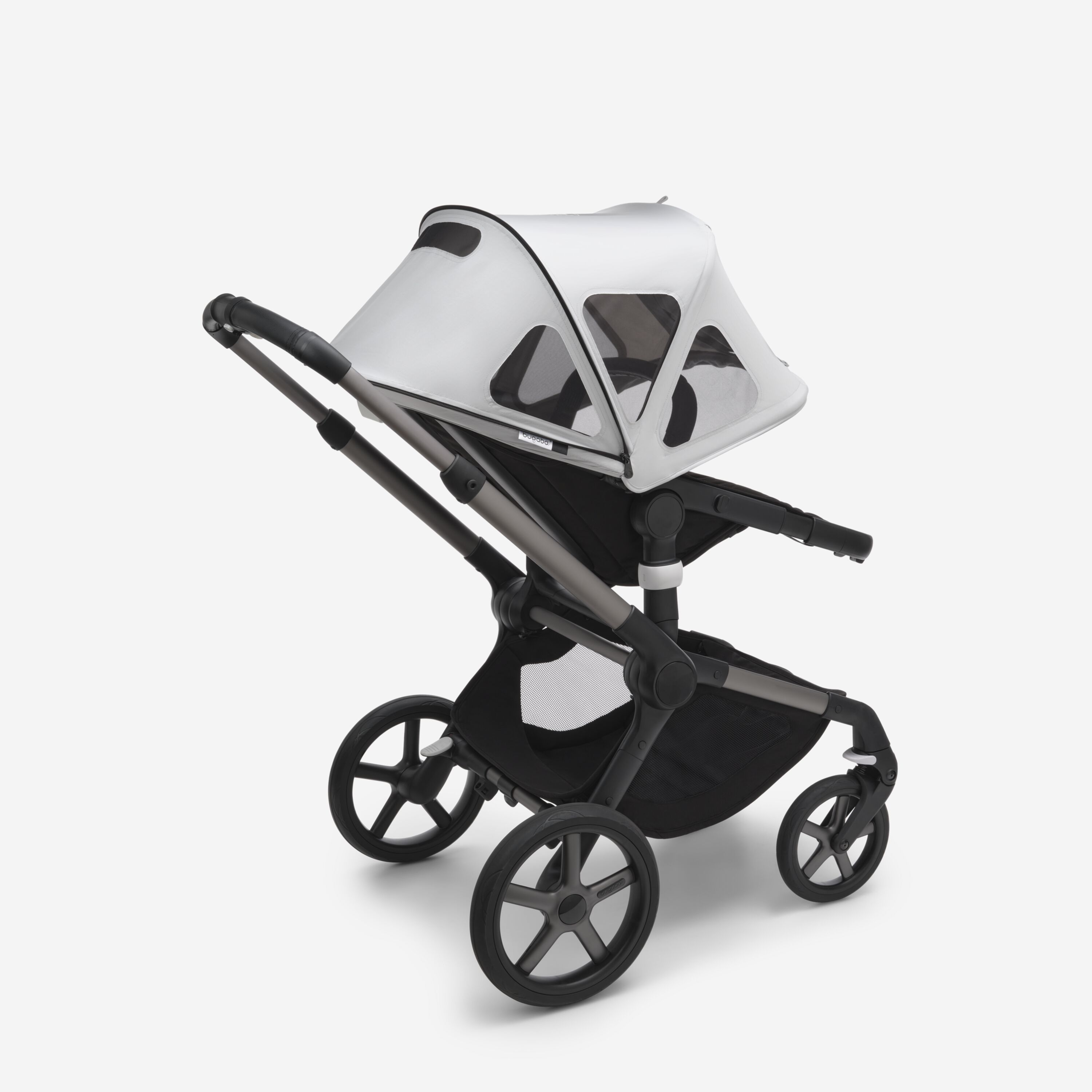 Bugaboo Fox/Cameleon3/Lynx breezy sun canopy v2 MISTY GREY - Main Modal Image Slide 3 of 6