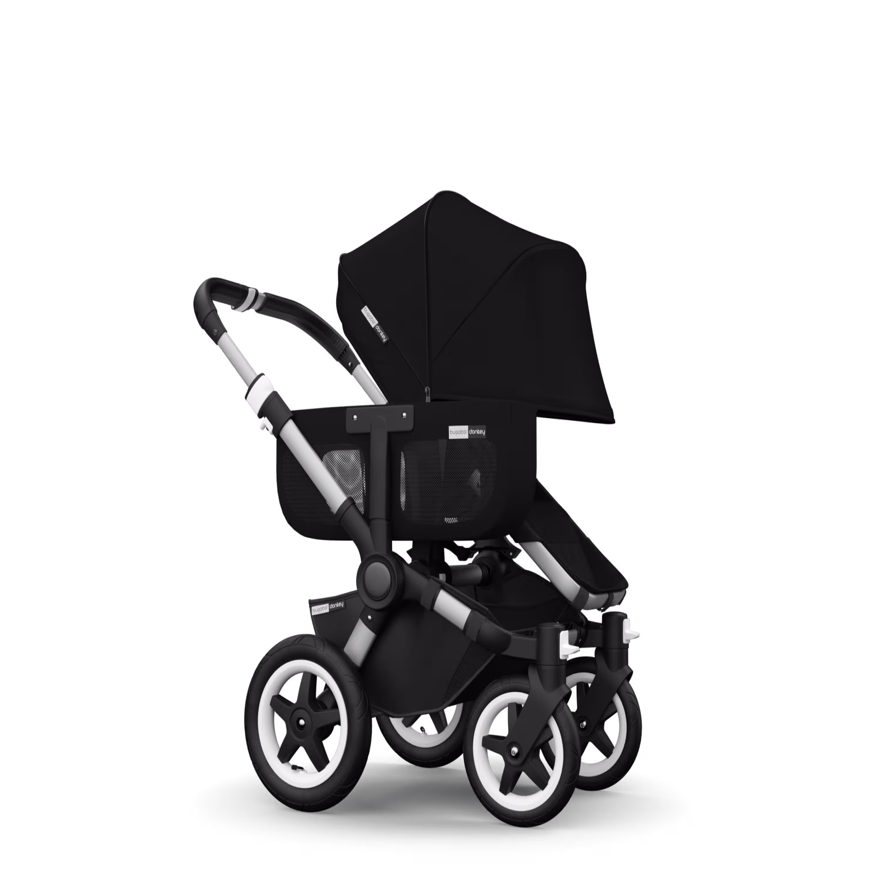 Refurbished Bugaboo Donkey Mono complete ALU/BLACK-BLACK - Main Modal Image Slide 2 of 8