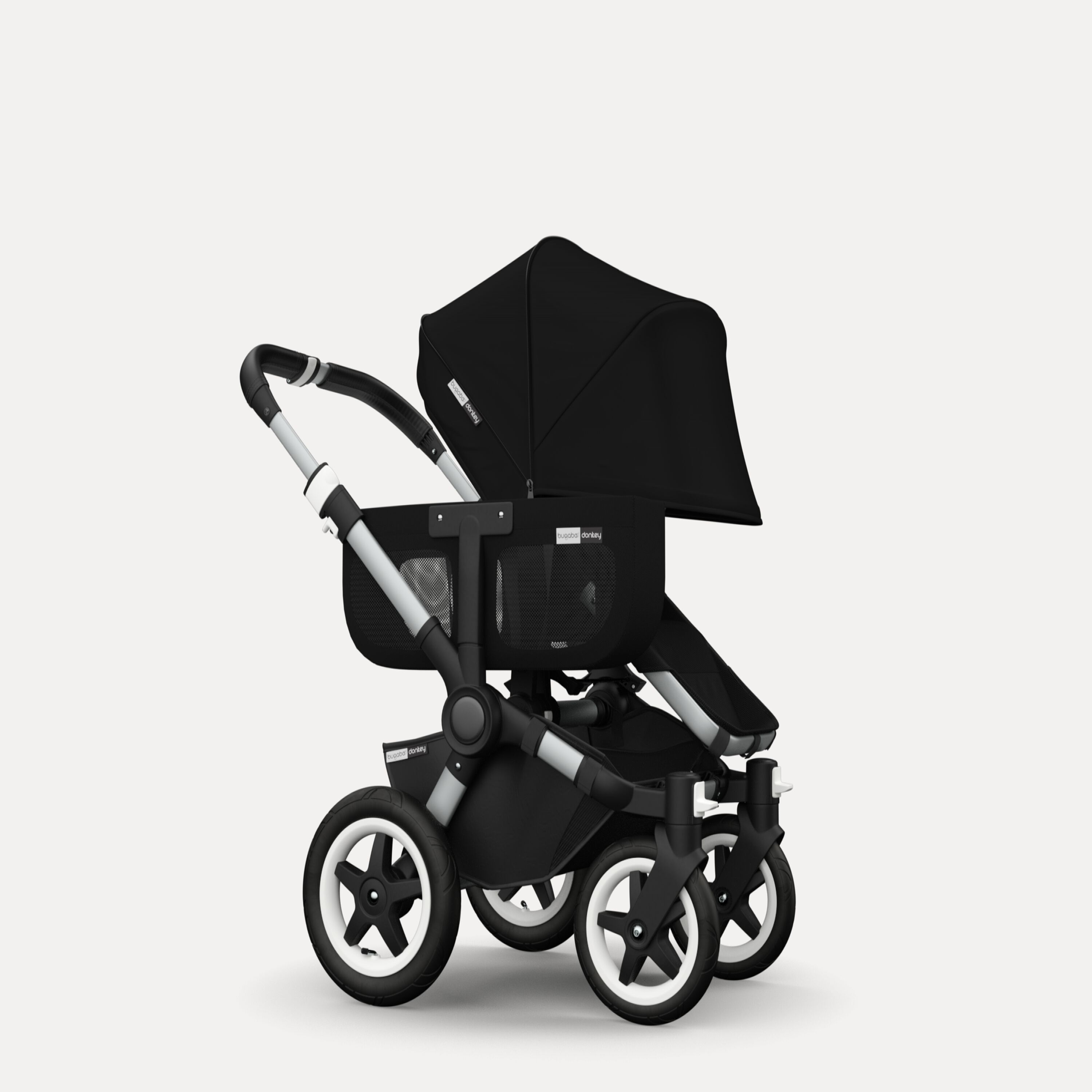Refurbished Bugaboo Donkey Mono complete ALU/BLACK-BLACK - Main Modal Image Slide 2 of 8