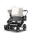 Donkey 2 Duo Fresh White Sun Canopy, Grey Melange Fabrics, Aluminium Chassis - Thumbnail Slide 5 of 6