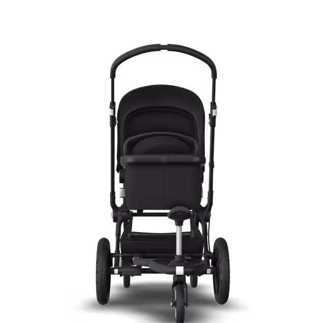Bugaboo Cameleon 3 Plus sit and stand pushchair black sun canopy, black fabrics, black base - Main Image Slide 3 of 6