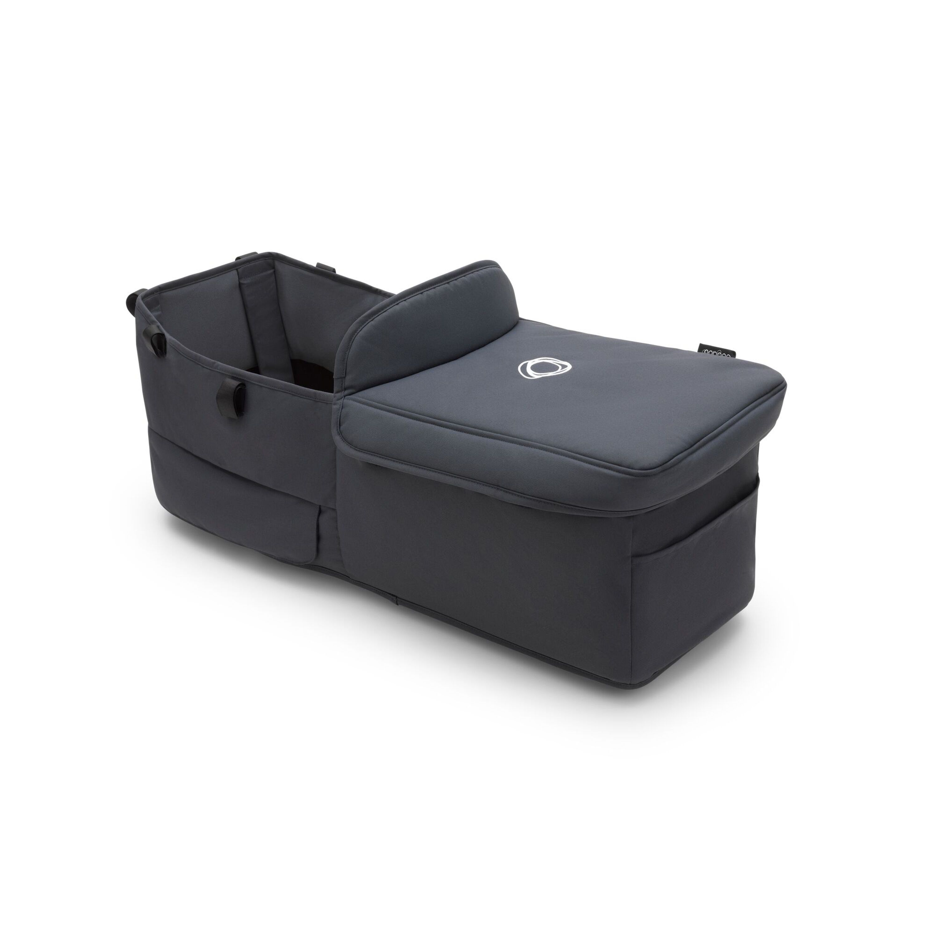 Refurbished Bugaboo Donkey 5 carrycot fabric complete UK STORMY BLUE - Main Modal Image Slide 2 of 2
