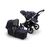 Refurbished Bugaboo Donkey3 Classic mono complete ALU/DARK NAVY - Thumbnail Slide 3 of 4