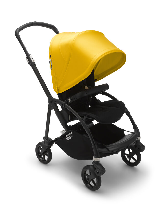 Refurbished Bugaboo Bee6 complete BLACK/BLACK-LEMON YELLOW - Main Image Slide 3 of 3