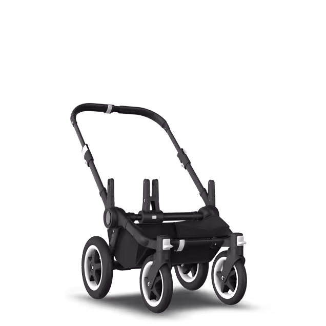Refurbished Bugaboo Donkey2 base+ US BLACK - Main Image Slide 2 of 7