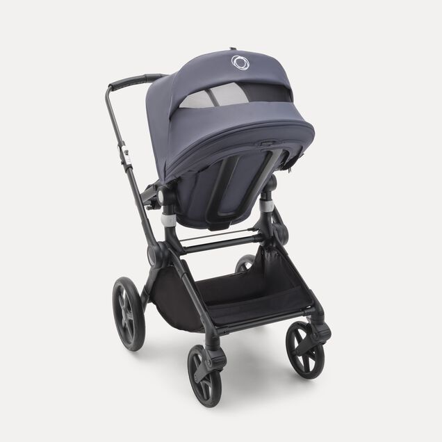 Refurbished Bugaboo Fox Cub complete BLACK/STORMY BLUE-STORMY BLUE - Main Image Slide 3 of 8