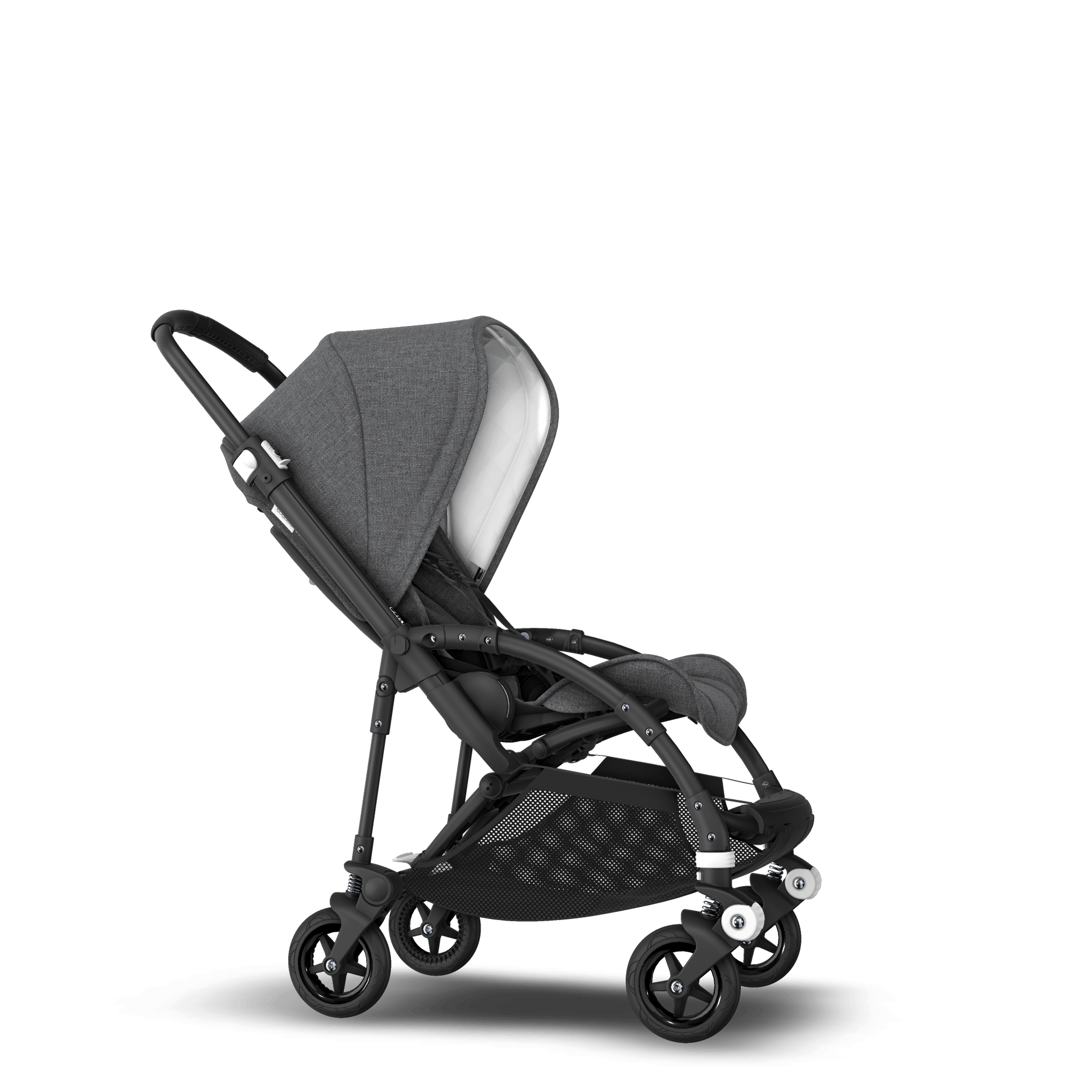 Refurbished Bugaboo Bee5 Classic complete BLACK/GREY MELANGE - Thumbnail Slide 2 of 6