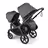 Bugaboo Kangaroo seat-only tandem black base, forest green fabrics, forest green sun canopy - Thumbnail Slide 1 of 12
