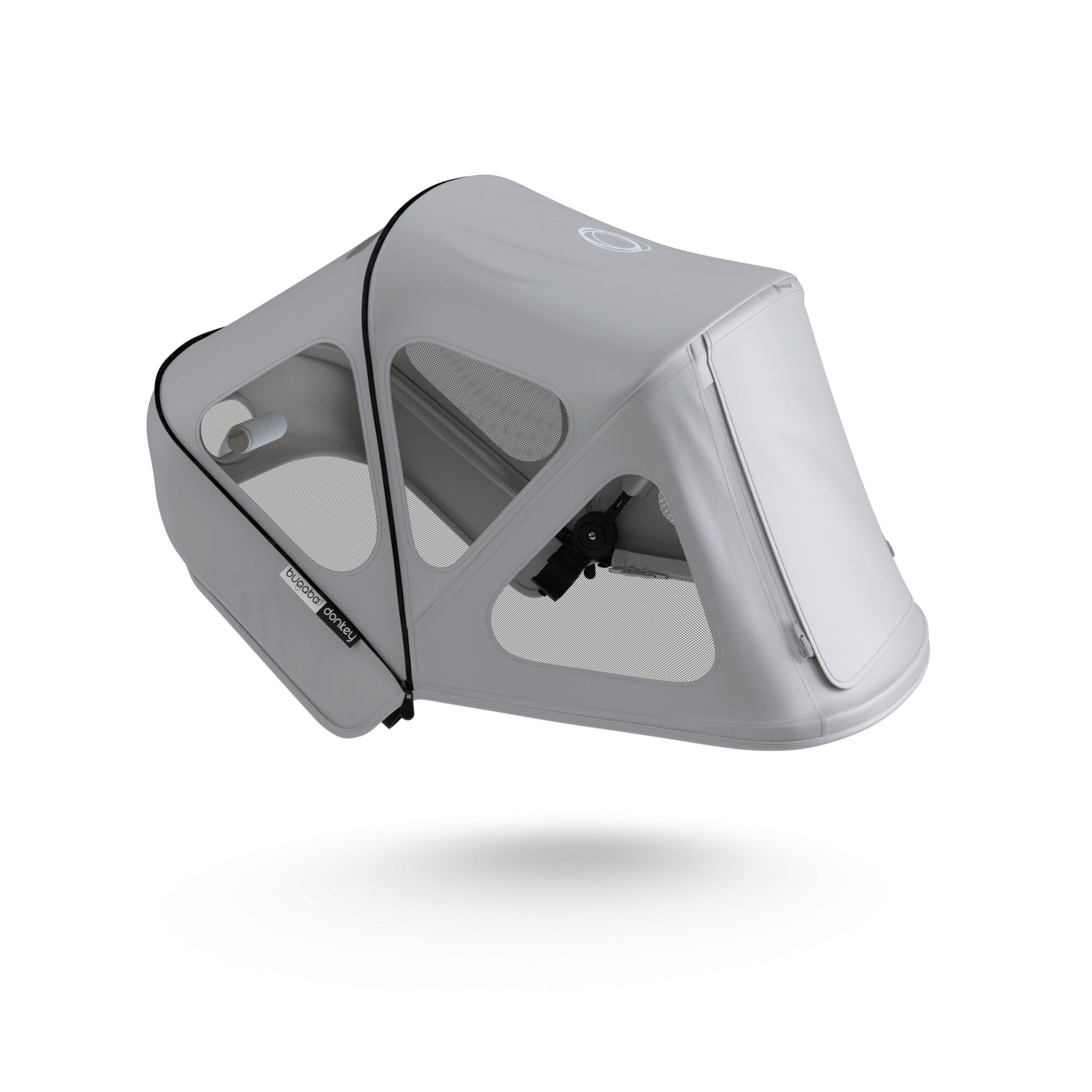 Bugaboo Donkey breezy sun canopy MISTY GREY - Main Modal Image Slide 5 of 5