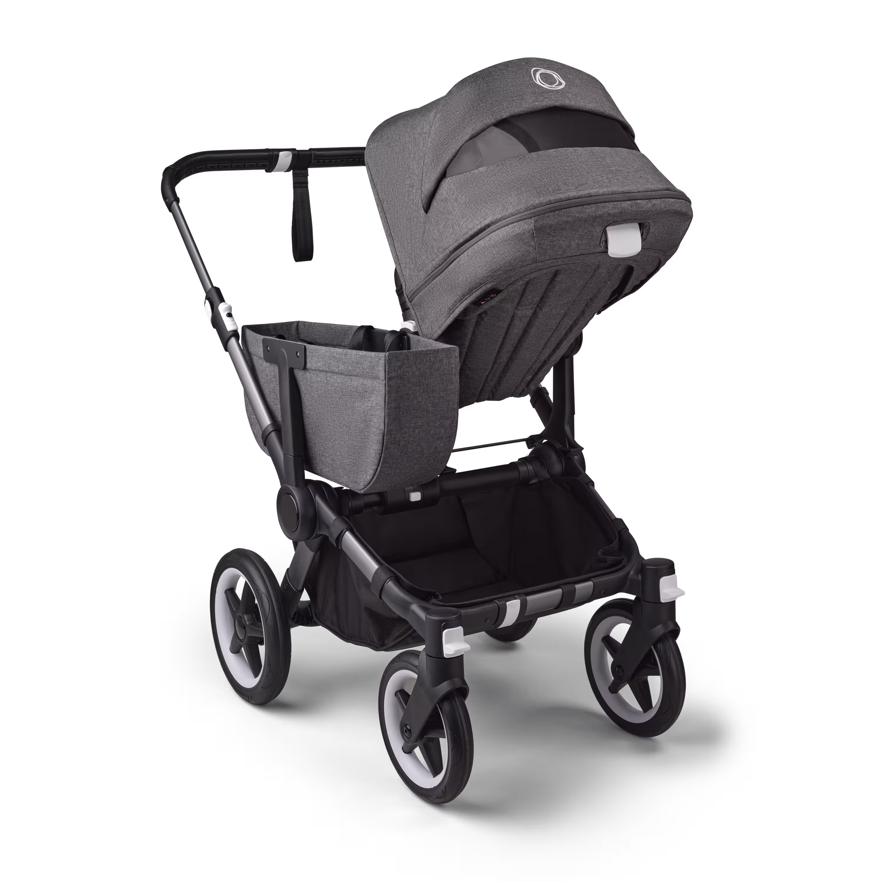 Refurbished Bugaboo Donkey 5 Mono complete UK GRAPHITE/GREY MÉLANGE-GREY MÉLANGE - Main Modal Image Slide 3 of 10