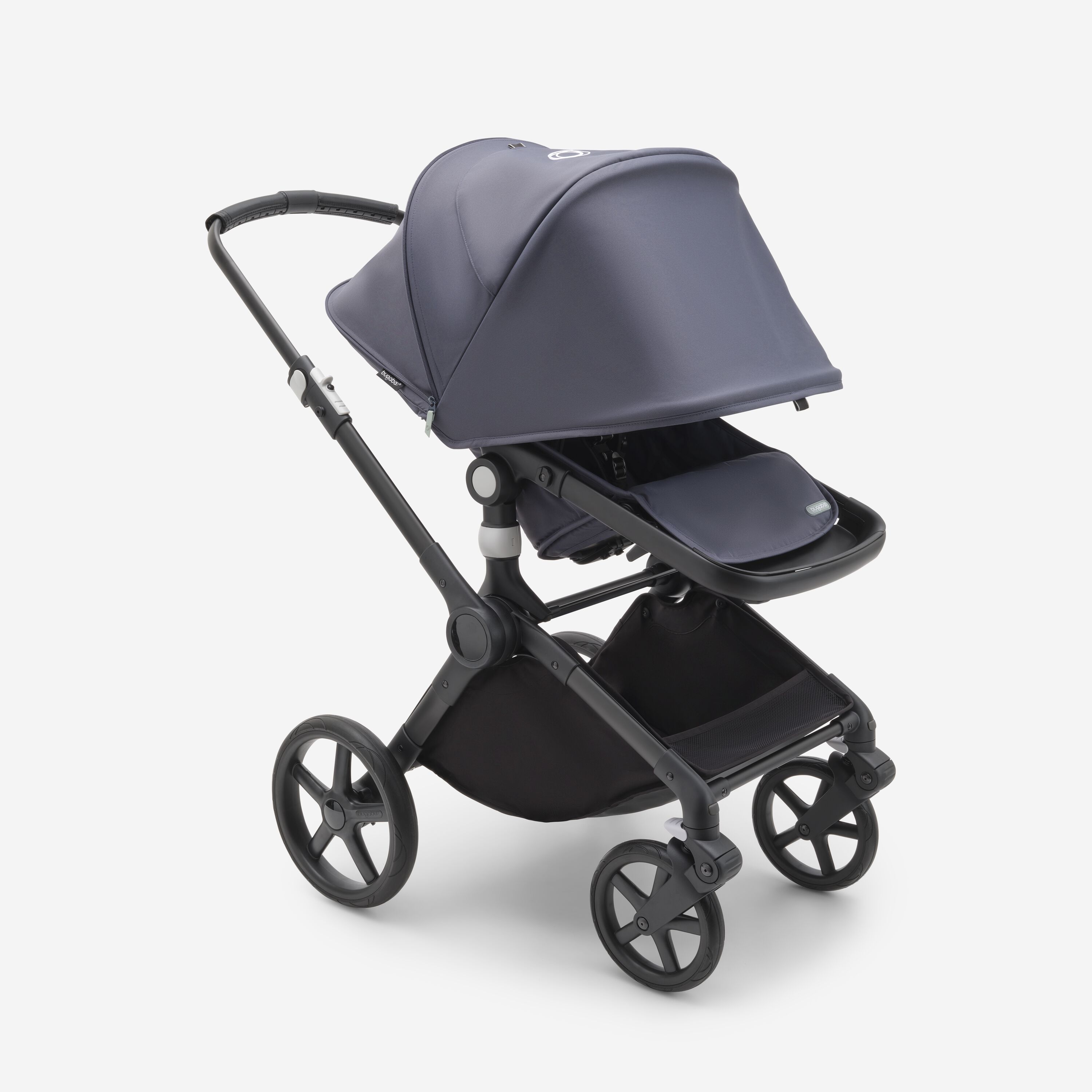 Refurbished Bugaboo Fox Cub complete BLACK/STORMY BLUE-STORMY BLUE - Main Modal Image Slide 2 of 8