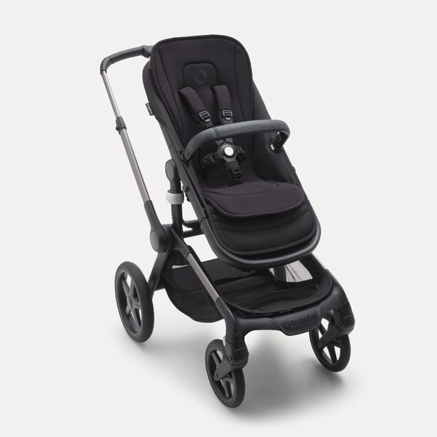 Bugaboo dual comfort seat liner MIDNIGHT BLACK - Main Image Slide 2 van 4