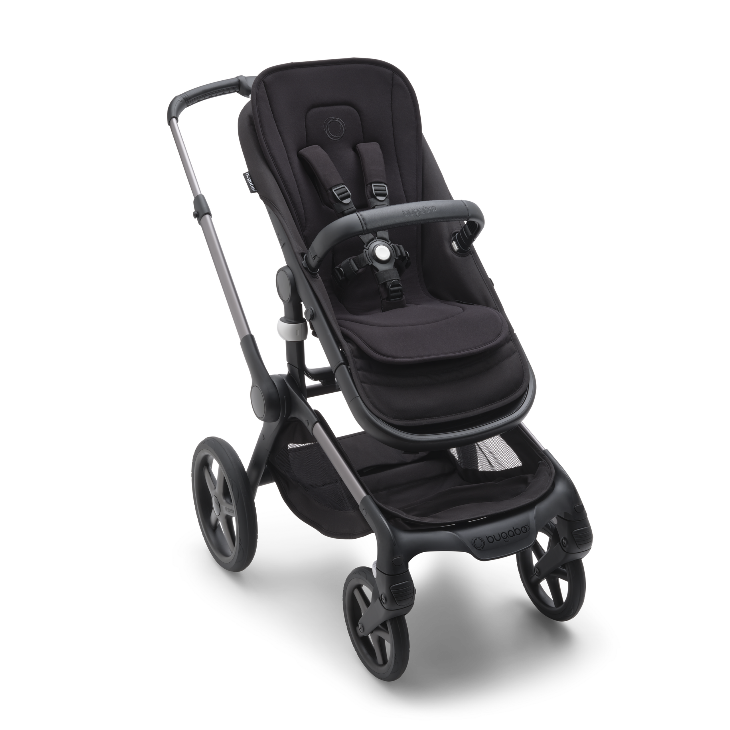 Bugaboo dual comfort seat liner MIDNIGHT BLACK - Thumbnail Slide 2 of 3
