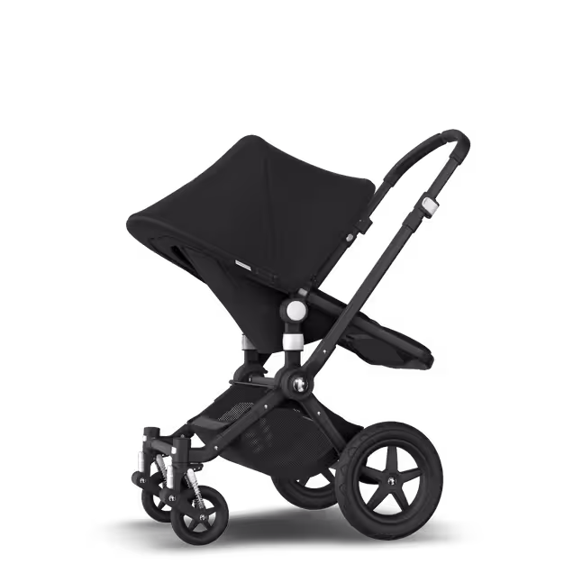 Bugaboo Cameleon 3 Plus seat and bassinet stroller black sun canopy, black fabrics, black base - Main Image Slide 6 of 8
