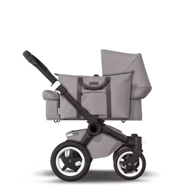 Refurbished Bugaboo Donkey2 Mono complete BLACK/MINERAL LIGHT GREY - Main Image Slide 10 of 14