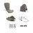 Bugaboo Bee5 Mineral style set complete TAUPE - Thumbnail Slide 1 of 1