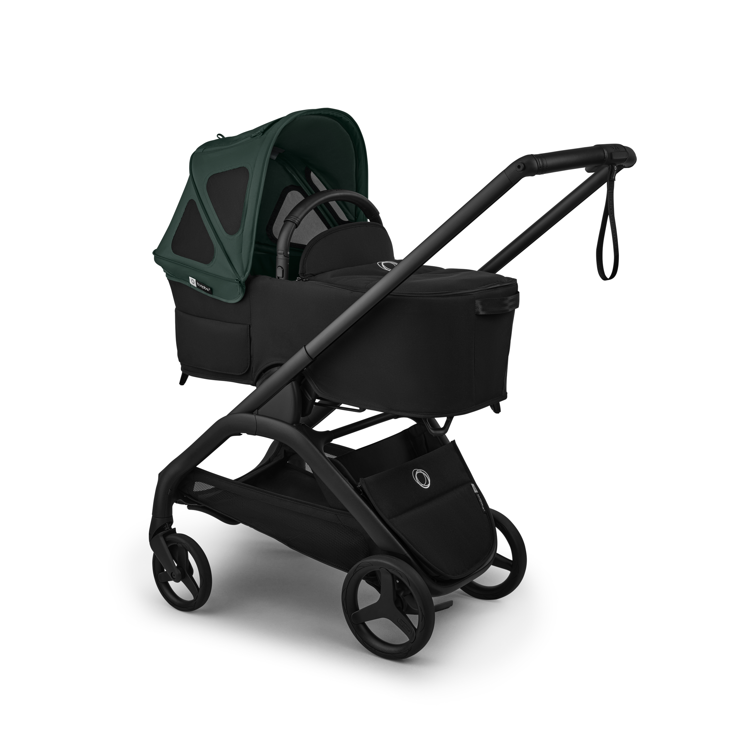 Bugaboo Dragonfly breezy sun canopy FERN GREEN - Thumbnail Slide 2 of 3