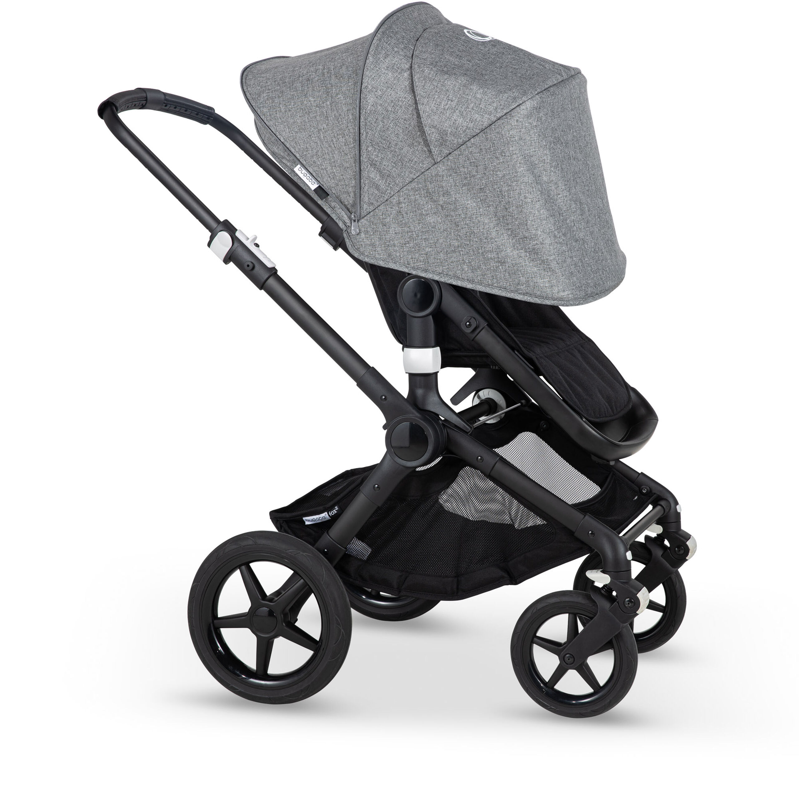 Bugaboo Fox2 sun canopy GREY MELANGE (NR) - Thumbnail Slide 5 of 21