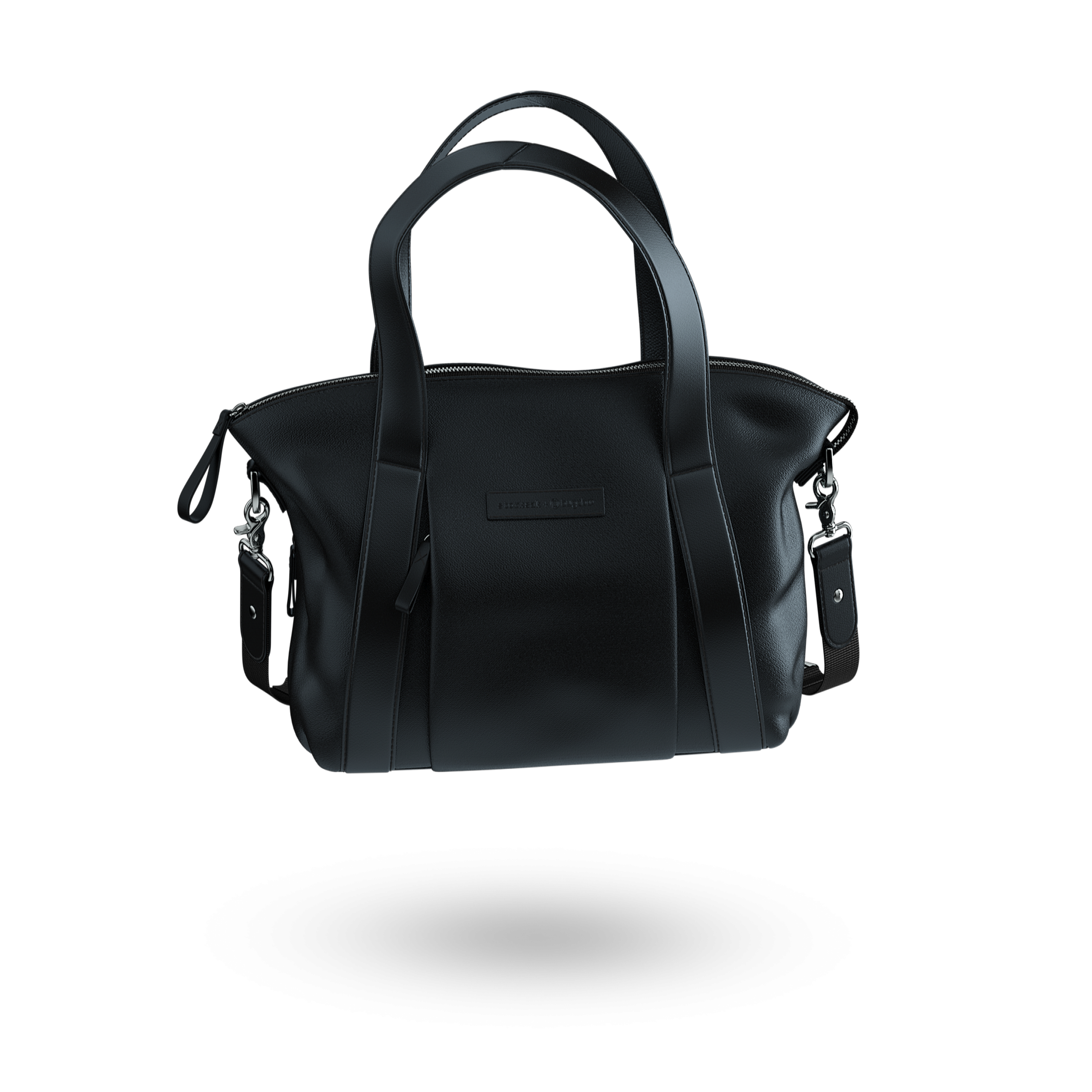 Refurbishehd storksak + Refurbished Bugaboo leather bag BLACK - Thumbnail Slide 2 of 8