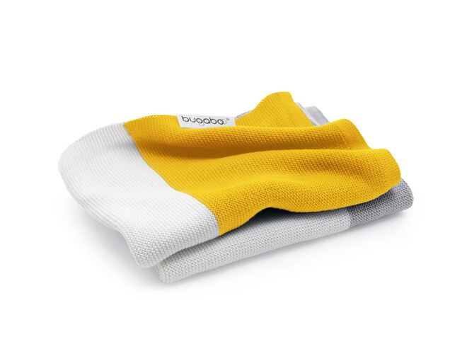 Bugaboo Light Cotton Blanket - BRIGHT YELLOW MULTI - Main Image Slide 10 of 10
