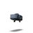 Refurbished Bugaboo bee5 carrycot TFS BLUE MELANGE - Thumbnail Slide 5 of 6