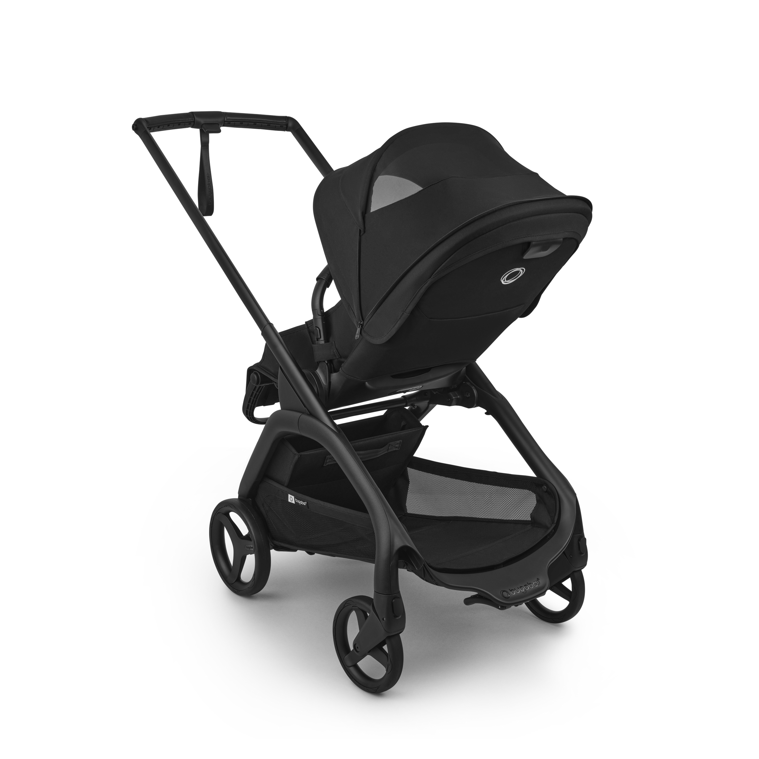 Bugaboo Dragonfly Plus seat pushchair black base, forest green fabrics,forest green sun canopy - Thumbnail Slide 6 of 11