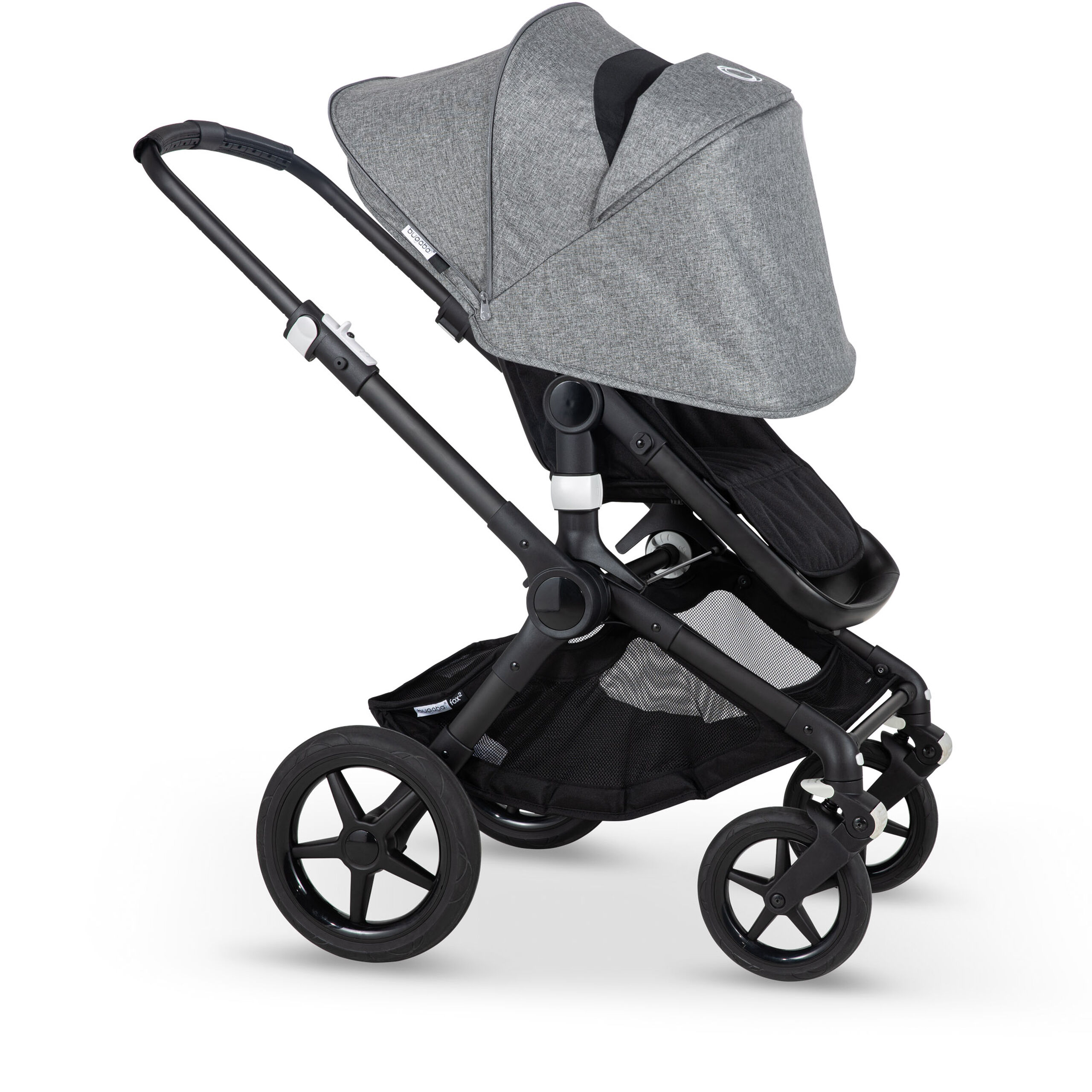 Bugaboo Fox2 sun canopy GREY MELANGE (NR) - Thumbnail Slide 6 of 21