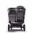 Bugaboo Donkey 3 Duo travel system grey melange sun canopy, grey melange fabrics, black base - Thumbnail Slide 3 of 14