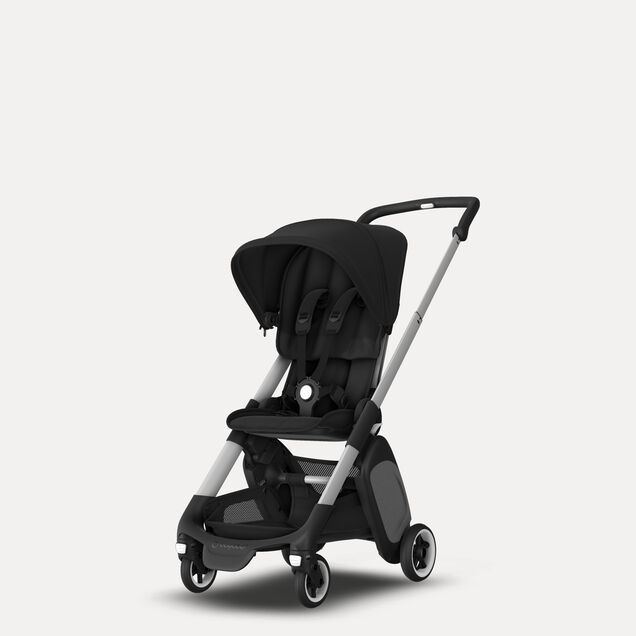 Bugaboo Ant seat stroller black sun canopy, black fabrics, aluminium base - Main Image Slide 5 of 6