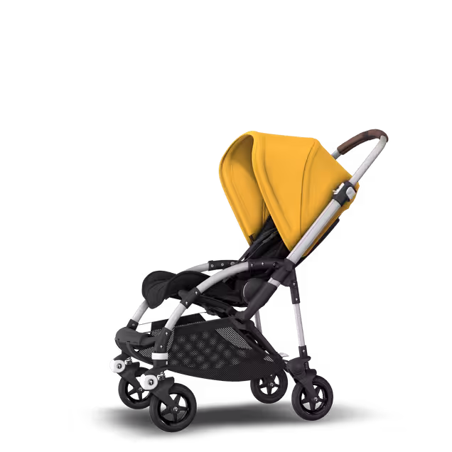 Refurbished Bugaboo Bee5 complete ALU/BLACK-SUNRISE YELLOW - Main Image Slide 2 of 3