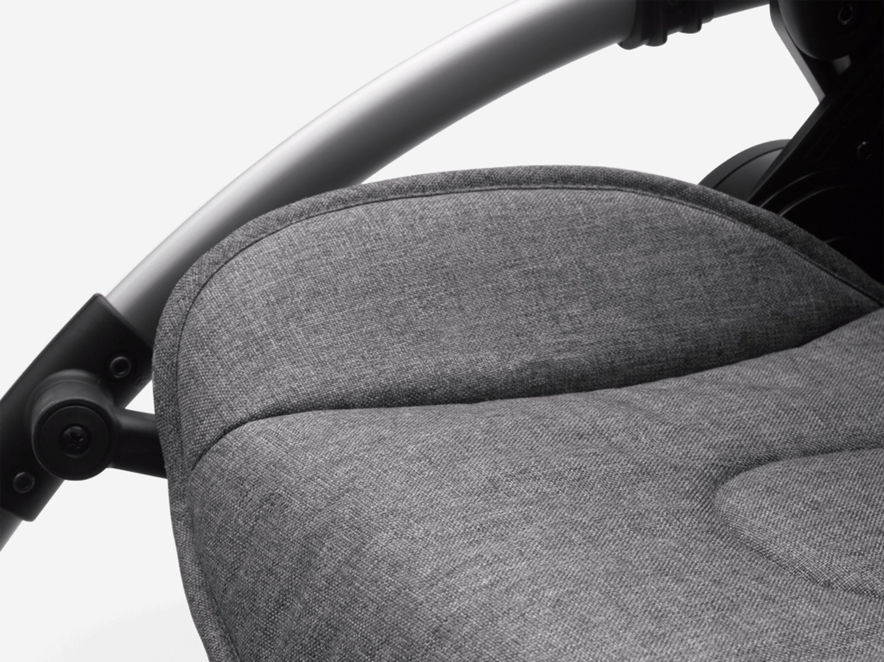 Bugaboo Bee6 seat fabric UK GREY MELANGE - Main Modal Image Slide 3 of 4