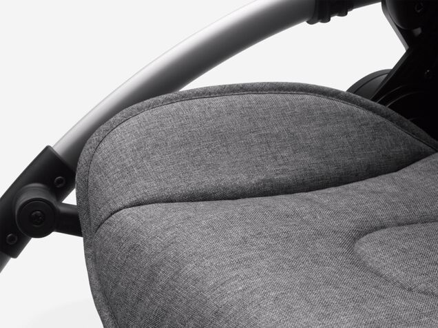 Bugaboo Bee6 seat fabric UK GREY MELANGE - Main Image Slide 3 of 4