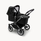 Refurbished Bugaboo Donkey 5 sun canopy MIDNIGHT BLACK