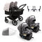 Donkey 5 Twin Travel System Deluxe Bundle
