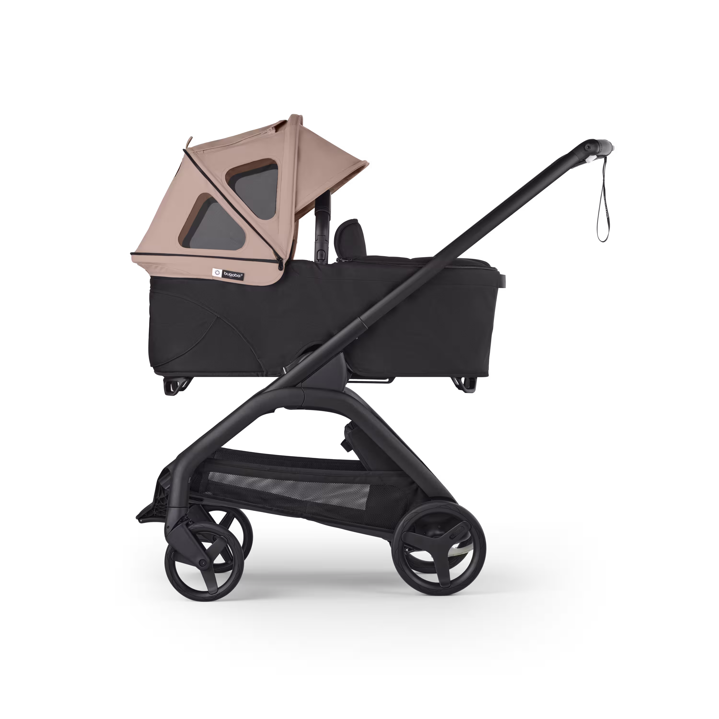 Bugaboo Dragonfly breezy sun canopy DESERT TAUPE - Main Modal Image Slide 2 of 3