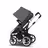 AU - Bugaboo Donkey 3 Twin Seat and Bassinet Stroller Grey Melange, Aluminum chassis - Thumbnail Slide 6 of 8