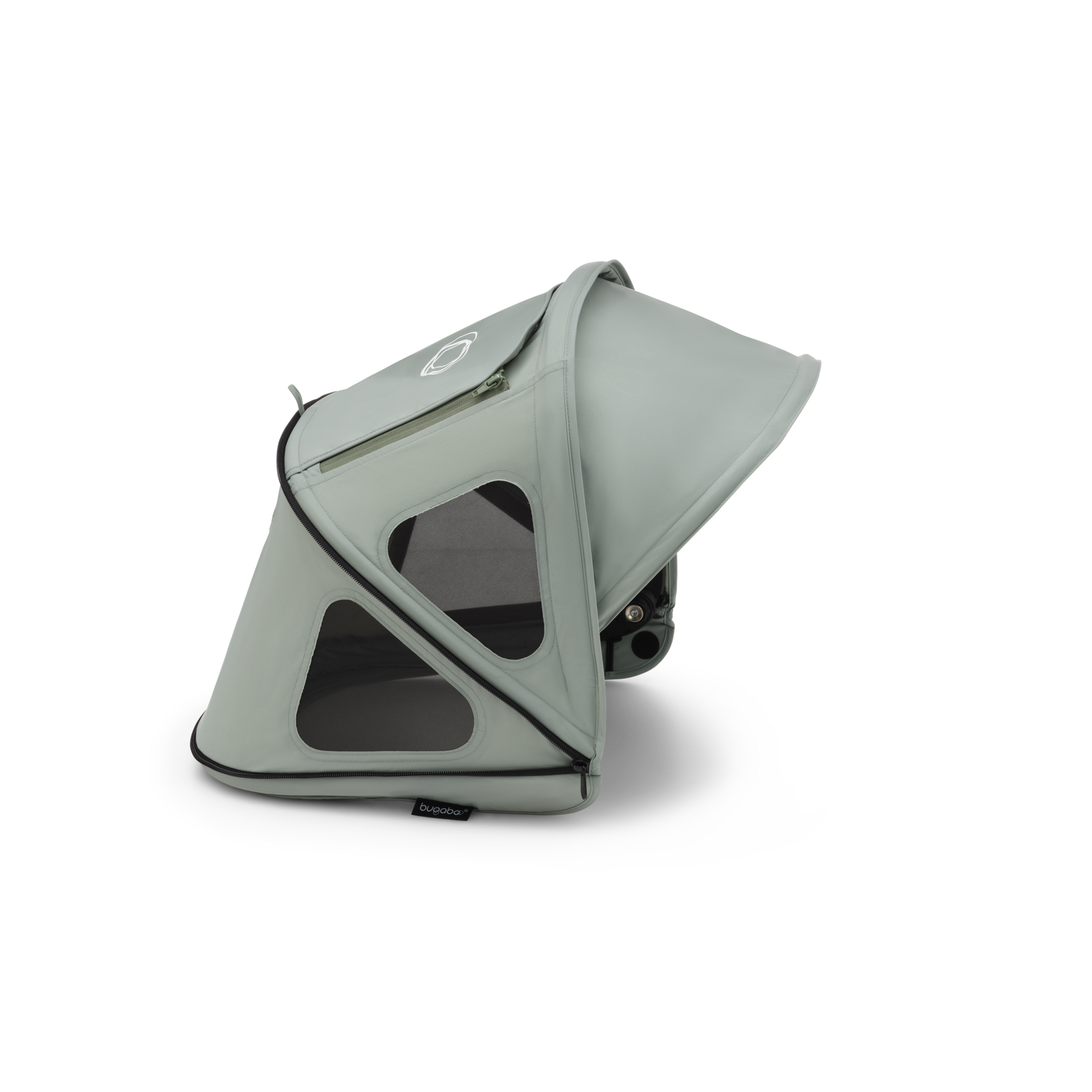 Bugaboo Dragonfly breezy sun canopy PINE GREEN - Thumbnail Slide 1 of 5